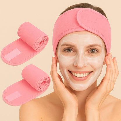 Adjustable Cosmetic Headband - Comfort and Elegance for your Beauty Routine