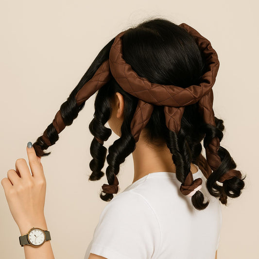 Curling Hair Band - Create Natural Curls Without Heat